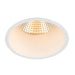 Bottom view product picture of SLV NEW TRIA® 95, ceiling installation ring, recessed, D: 10.3 H: 5.5 cm, IP 20, white