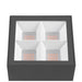 Front view product picture of SLV S-CUBE, ceiling-mounted light, 2700/3000K, 15W, PHASE, 80°, anthracite