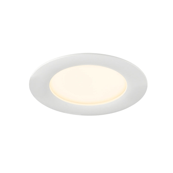 Front view product picture of SLV DOWNLIGHT V 100, flat cover white