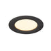 Detailed view product picture of SLV DOWNLIGHT V 100, flat cover black