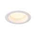 Detailed view product picture of SLV DOWNLIGHT V 100, slightly recessed cover white