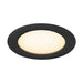 Front view product picture of SLV DOWNLIGHT V 150, flat cover black