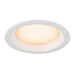 Detailed view product picture of SLV DOWNLIGHT V 150, slightly recessed cover white