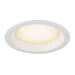 Front view product picture of SLV DOWNLIGHT V 150, slightly recessed cover white