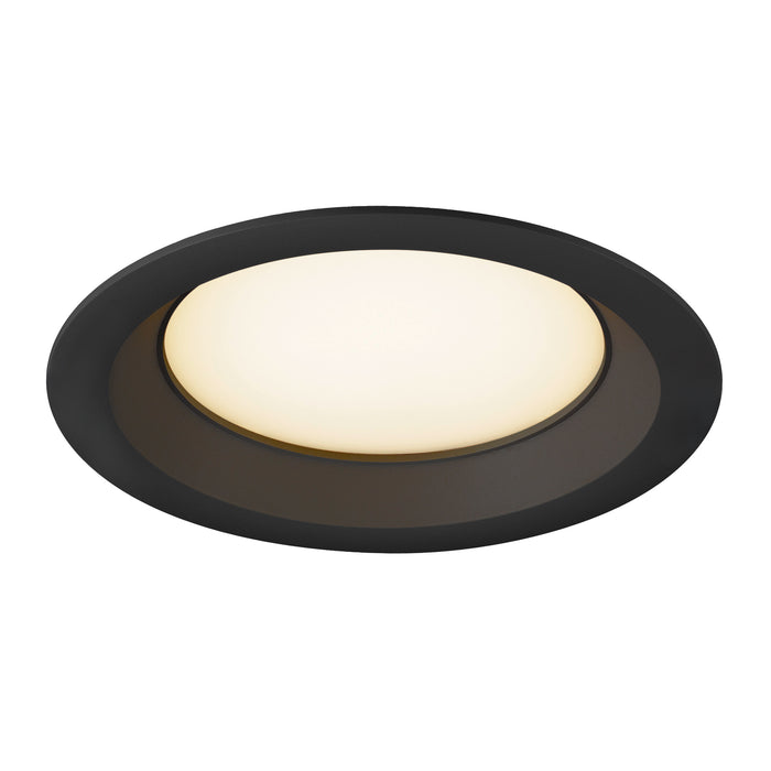 Front view product picture of SLV DOWNLIGHT V 150, slightly recessed cover black