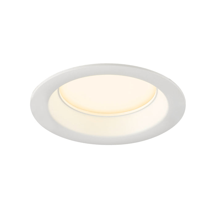Bottom view product picture of SLV DOWNLIGHT V 100, slightly recessed cover white