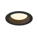 Back view product picture of SLV DOWNLIGHT V 100, slightly recessed cover black
