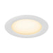 Bottom view product picture of SLV DOWNLIGHT V 150, flat cover white
