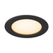 Back view product picture of SLV DOWNLIGHT V 150, flat cover black