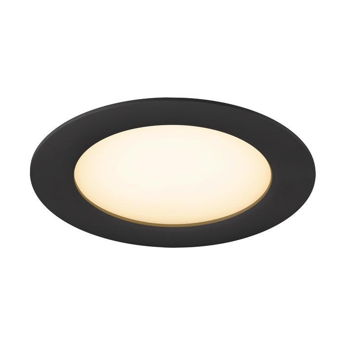 Bottom view product picture of SLV DOWNLIGHT V 150, flat cover black