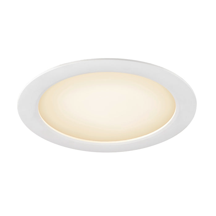 Bottom view product picture of SLV DOWNLIGHT V 200, flat cover white