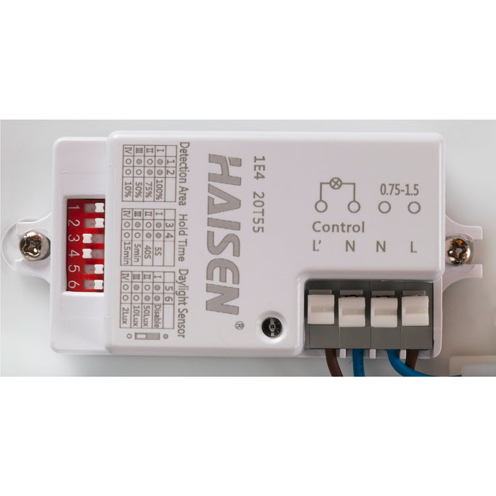 Sloping product picture of SLV SURFACE V 390, 10/15/20W 830/840 IP44 Sensor