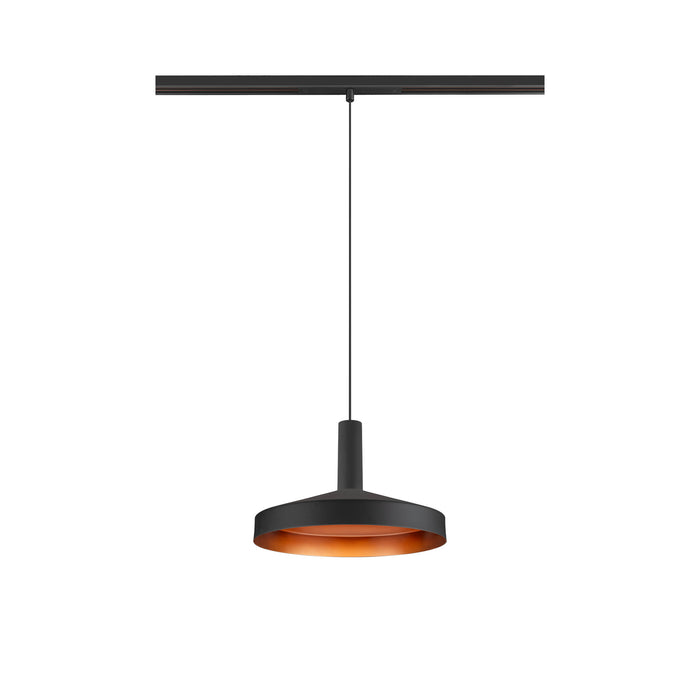 Back view product picture of SLV LALU® TETRA 24, Lampshade, Mix&Match, H:6.7 cm, black