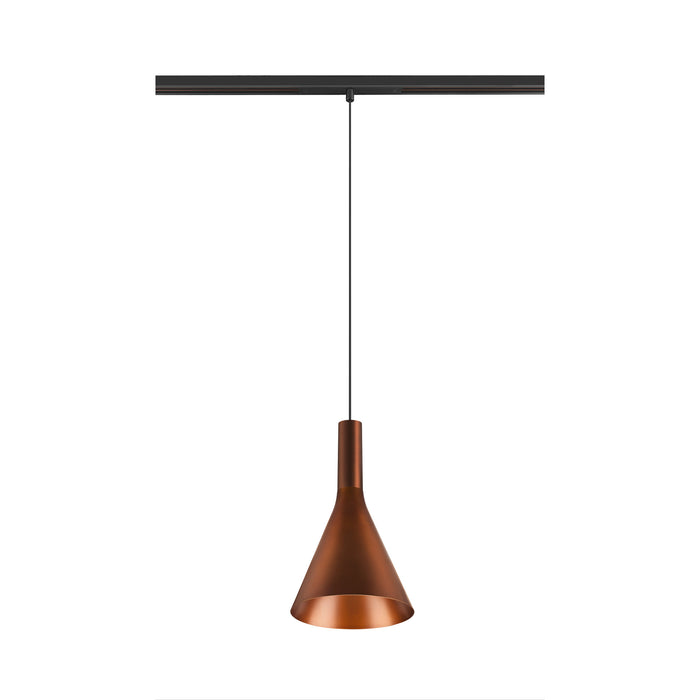 Back view product picture of SLV LALU® CONE 15, Lampshade, Mix&Match, H:17 cm, bronze