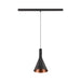 Bottom view product picture of SLV LALU® CONE 15, Lampshade, Mix&Match, H:17 cm, black