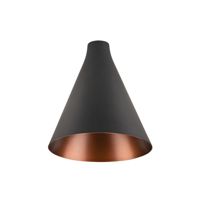 SLV LALU® CONE 15, Lampshade, Mix&Match, H:17 cm, black