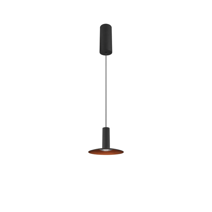 Bottom view product picture of SLV LALU®, pendant light, Led Base, Mix&Match, 150cm, 9.5W, 3000K, PHASE, black