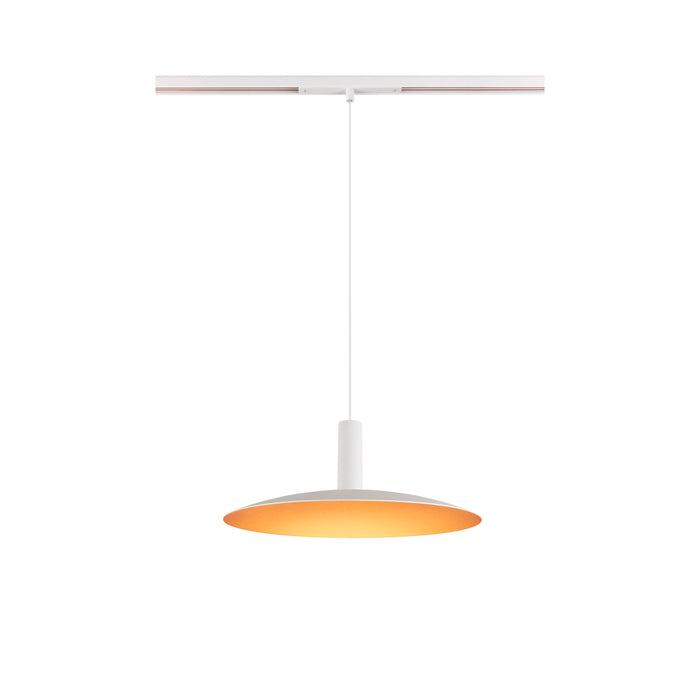 Sloping product picture of SLV LALU® ELYPSE 33, Lampshade, Mix&Match, H:3.5 cm, white