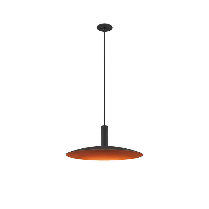 Top view product picture of SLV LALU®, pendant light, Led Base, Mix&Match, recessed, 150cm, 9.5W, 3000K, PHASE, black