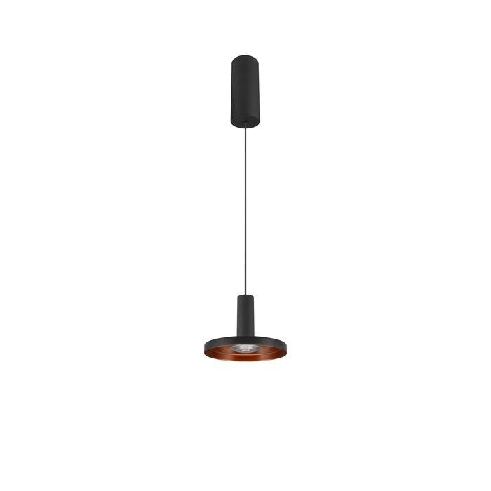 View from the right side product picture of SLV LALU®, pendant light, Led Base, Mix&Match, 150cm, 9.5W, 3000K, PHASE, black