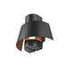 SLV PHOTONI, wall-mounted light, conical, 1x max. 13W, E27, black