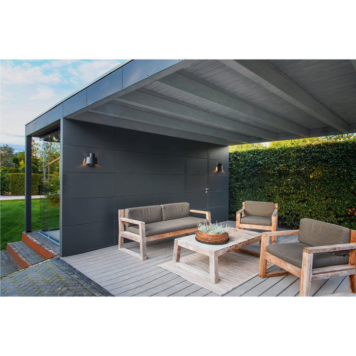 Ambient picture of SLV PHOTONI, wall-mounted light, conical, 1x max. 13W, E27, black