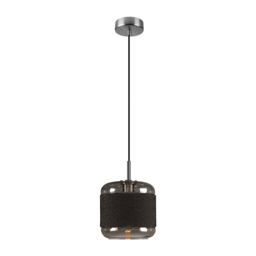 SLV PANTILO ROPE 20, pendant light, 250cm, E27, 15W, silver