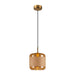 SLV PANTILO ROPE 20, pendant light, 250cm, E27, 15W, gold