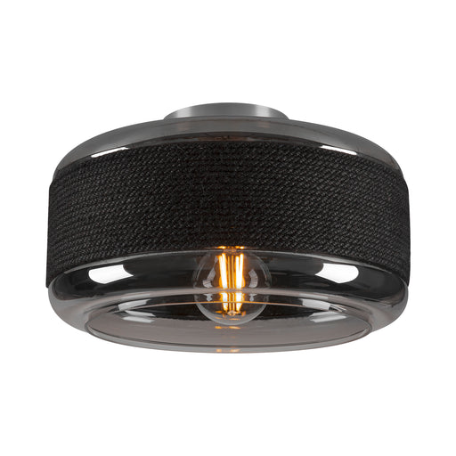 SLV PANTILO ROPE 27, wall and ceiling-mounted light, cylindrical, 1x max. 15W E27, silver