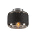 SLV PANTILO ROPE 19, wall and ceiling-mounted light, cylindrical, 1x max. 15W E27, silver