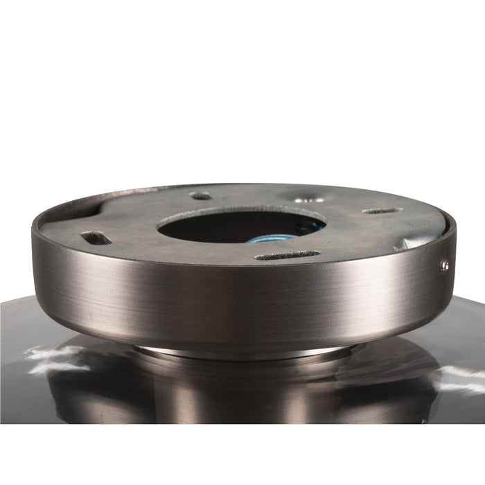 Bottom view product picture of SLV PANTILO ROPE 19, wall and ceiling-mounted light, cylindrical, 1x max. 15W E27, silver