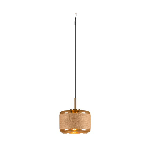 SLV PANTILO ROPE 19, pendant light, 250cm, E27, 15W, gold