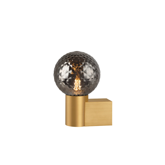 Bottom view product picture of SLV VARYT, wall-mounted light, round, 1x max. 6W E14, copper