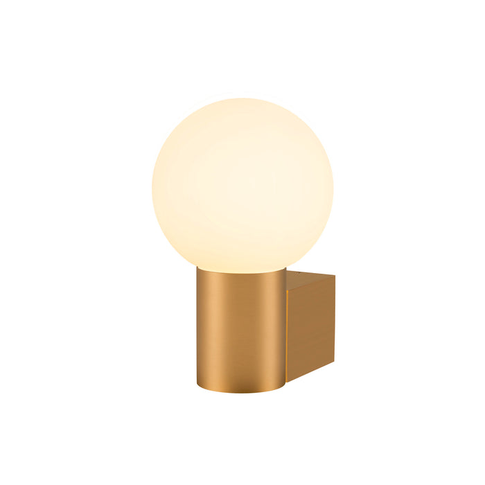 VARYT, wall-mounted light, round, 1x max. 6W E14, copper