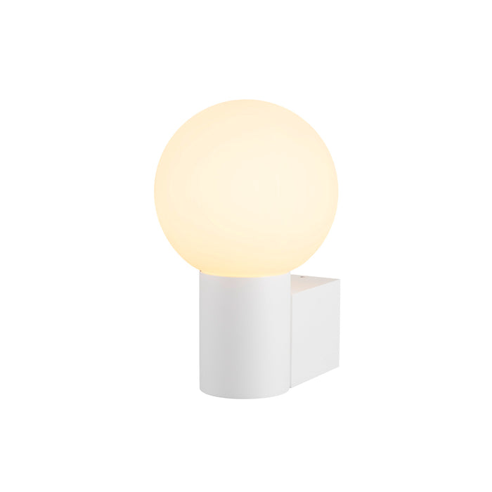 VARYT, wall-mounted light, round, 1x max. 6W E14, white
