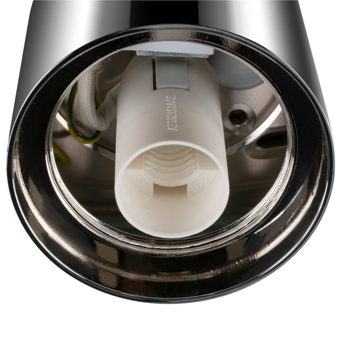 Detailed view product picture of SLV VARYT, ceiling-mounted light, round, 1x max. 6W E14, chrome