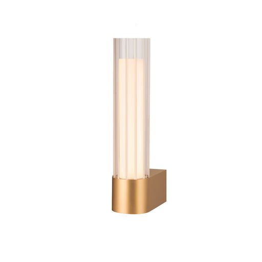 SLV LYGANT single, wall-mounted light, 3000K, 8W, brass