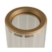 Detailed view product picture of SLV LYGANT double, wall-mounted light, 3000K, 11W, brass