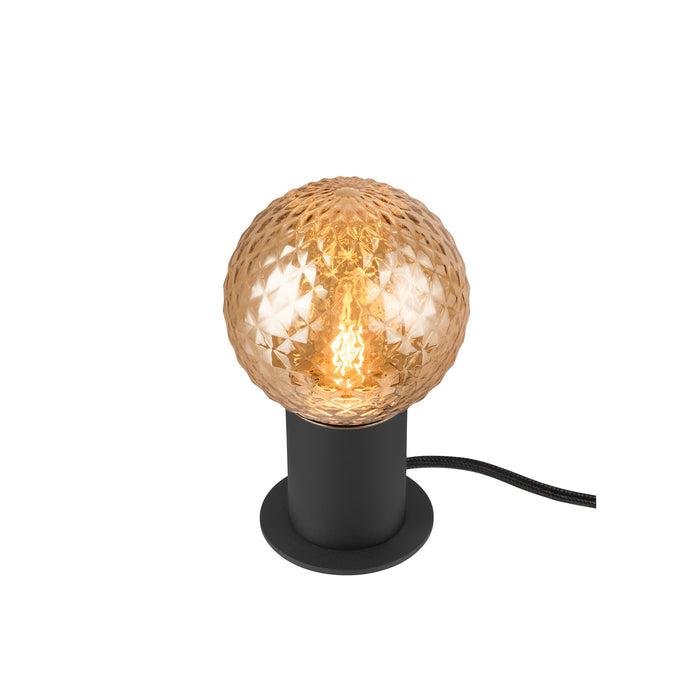 Bottom view product picture of SLV VARYT, table lamp, E14, IP20, black