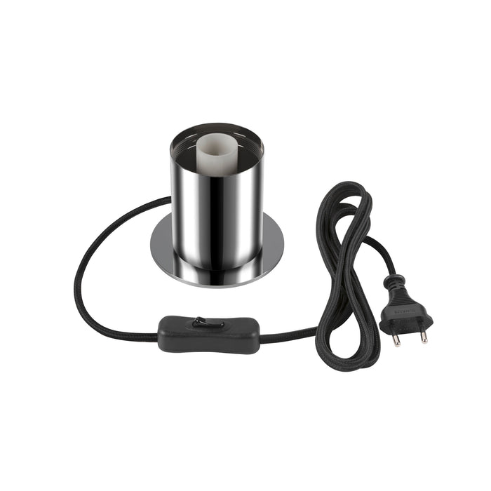 Front view product picture of SLV VARYT, table lamp, E14, IP20, chrome