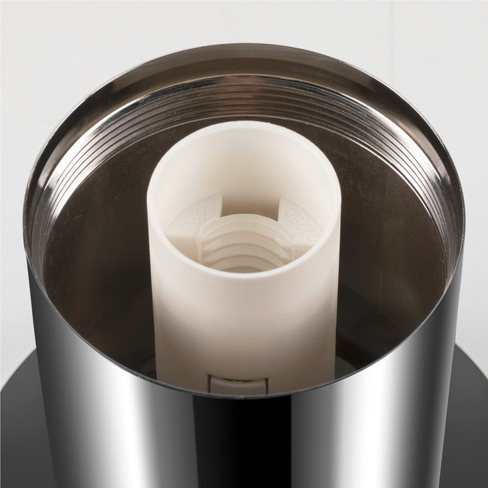 Sloping product picture of SLV VARYT, table lamp, E14, IP20, chrome