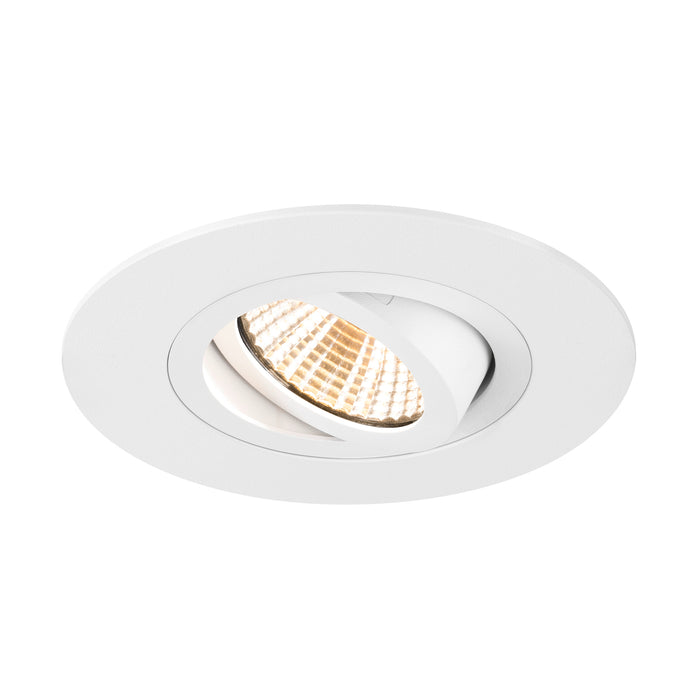 Bottom view product picture of SLV NEW TRIA® 75 XL, ceiling installation ring, D: 11 H: 2.6 cm, IP20, white