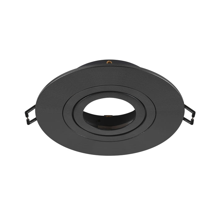 SLV NEW TRIA® 75 XL, ceiling installation ring, D: 11 H: 2.6 cm, IP20, black