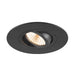 Bottom view product picture of SLV NEW TRIA® 75 XL, ceiling installation ring, D: 11 H: 2.6 cm, IP20, black