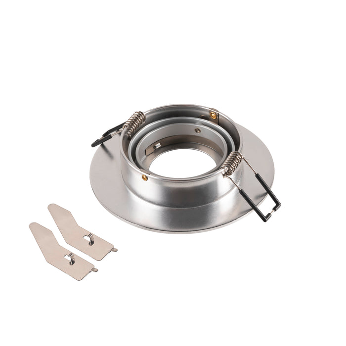 Back view product picture of SLV NEW TRIA® 75 XL, ceiling installation ring, D: 11 H: 2.6 cm, IP20, aluminium