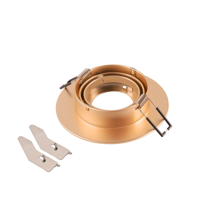 Back view product picture of SLV NEW TRIA® 75 XL, ceiling installation ring, D: 11 H: 2.6 cm, IP20, rose gold
