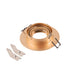 Back view product picture of SLV NEW TRIA® 75 XL, ceiling installation ring, D: 11 H: 2.6 cm, IP20, rose gold