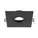 SLV NEW TRIA® 75 XL, ceiling installation ring, L: 11 W: 11 H: 2.6 cm, black