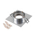 Back view product picture of SLV NEW TRIA® 75 XL, ceiling installation ring, L: 11 W: 11 H: 2.6 cm, aluminium