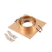 Back view product picture of SLV NEW TRIA® 75 XL, ceiling installation ring, L: 11 W: 11 H: 2.6 cm, rose gold